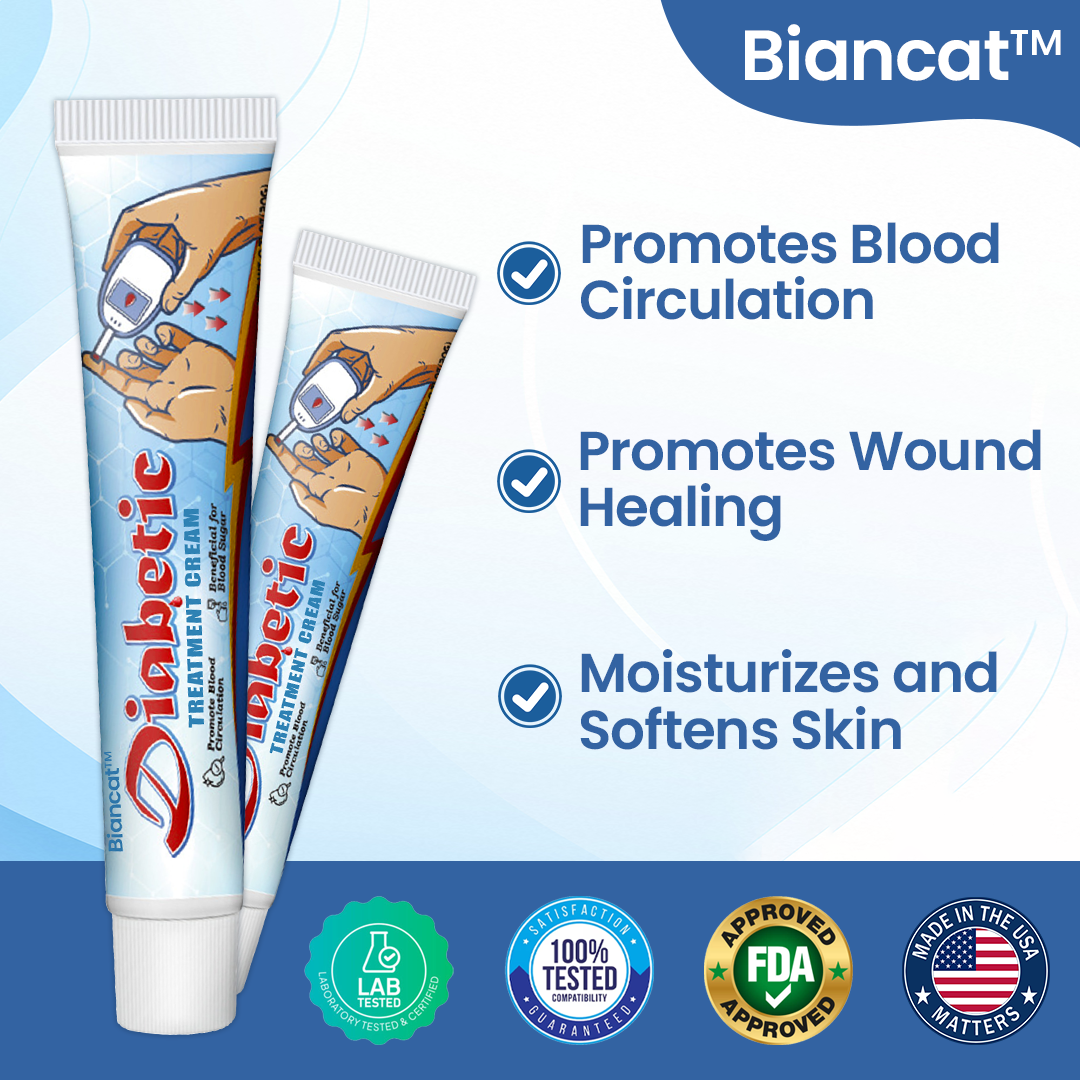 Biancat® VitaGluco Diabetes Treatment Cream -👨‍⚕️ American Academy of Dermatology (AAD) Approved